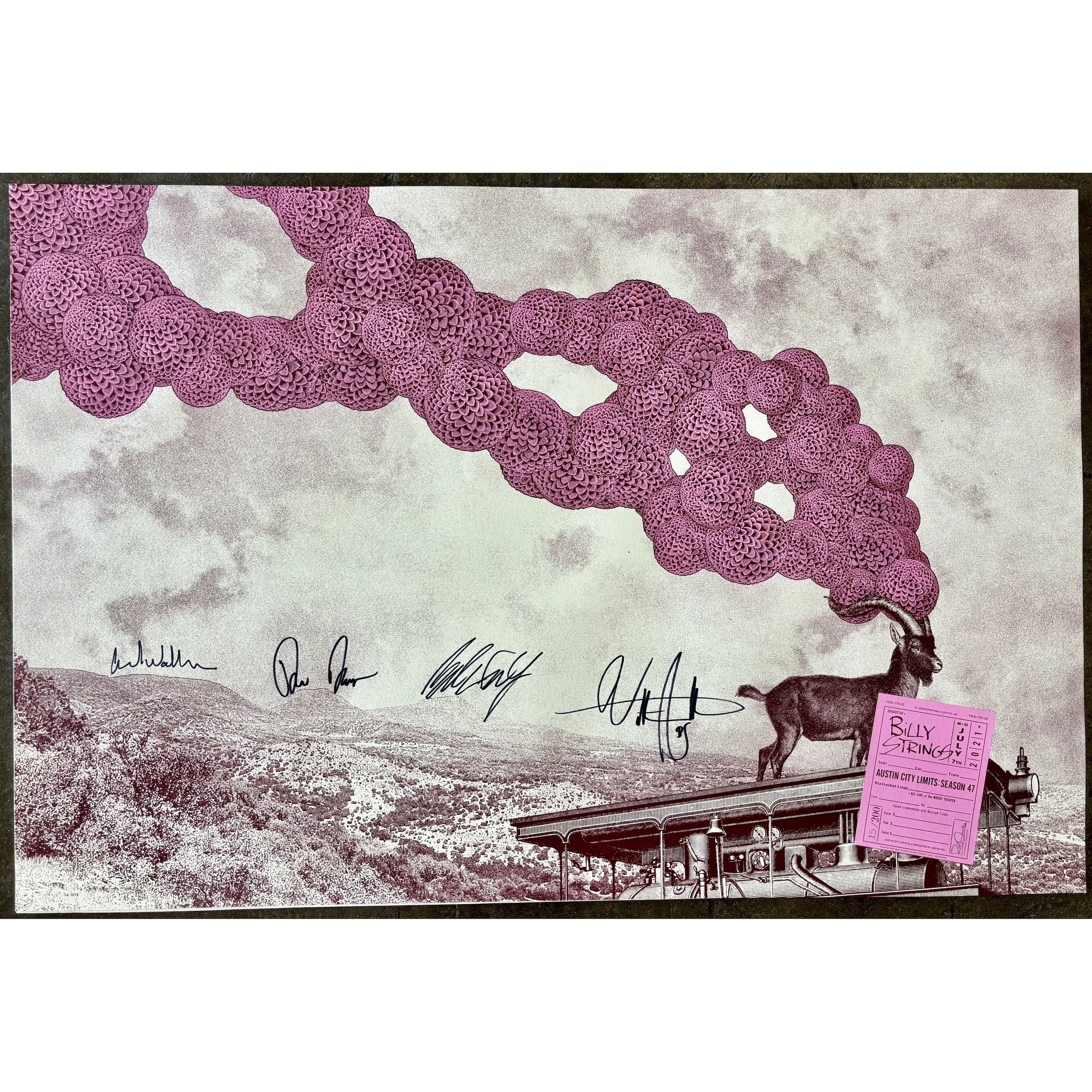 Arctic Monkeys - Austin City Limits original poster - Season 44
